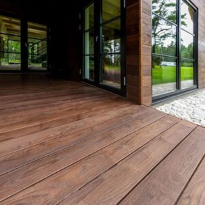 Exterior Decking Thermo Ash 21x90x900-3000mm Unfinished